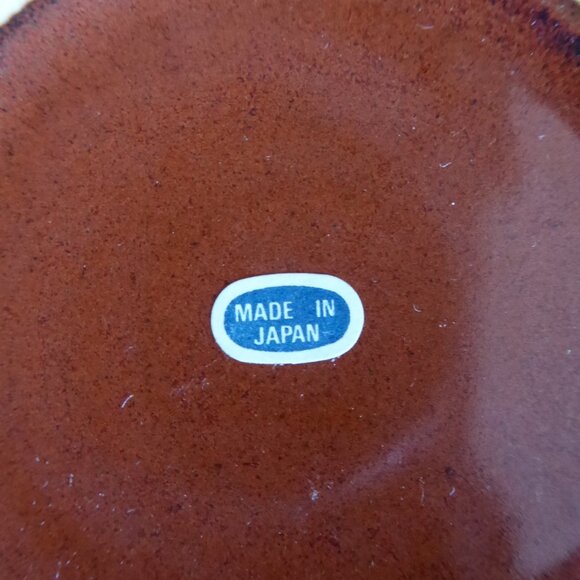 VINTAGE JAPAN JAPANESE CERAMIC LIDDED PEAR FRUIT SHAPED CONTAINER - Picture 9 of 10